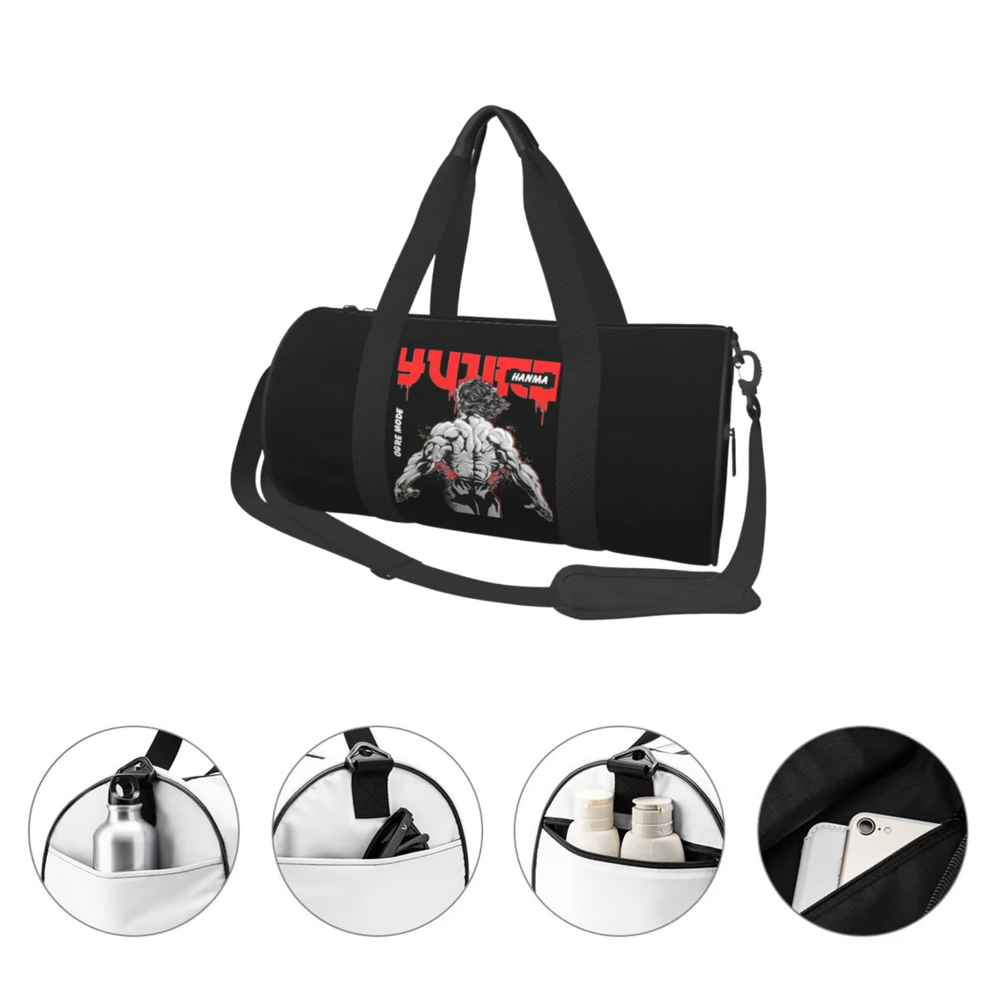 YUJIRO HANMA GYM BAG