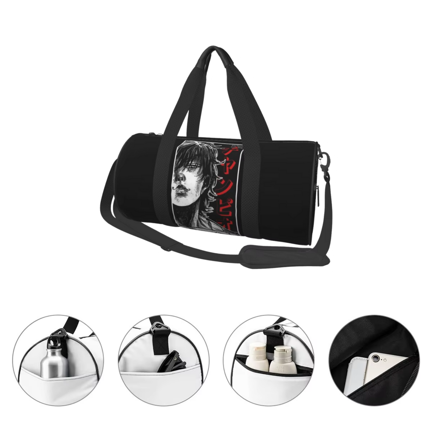 BAKI HANMA GYM BAG 2