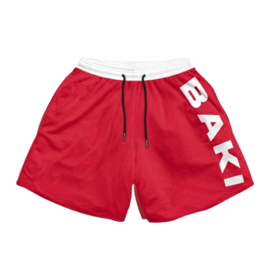 BAKI RED SHORTS