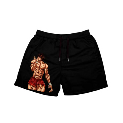 BAKI BLACK SHORTS