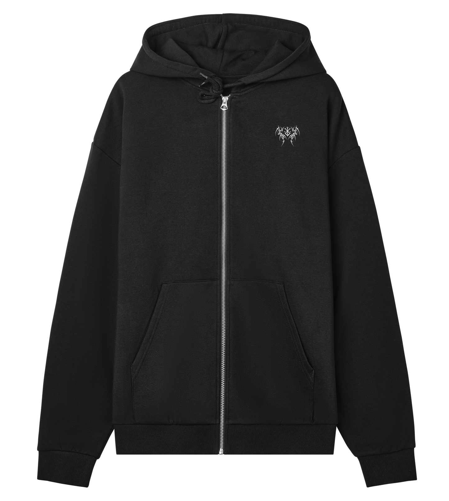 SHADOW OF GUTS ZIP HOODIE MAN